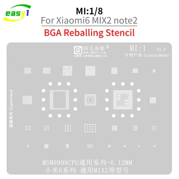 AMAO de Înaltă Calitate Telefon BGA Reballing Matrita pentru Xiaomi6 MSM8998CPU MIX2 5 5s nota 2 msm8996cpu NAND de Putere IC