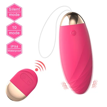Control De La Distanță Mini Glont Vibrator Pentru Femei Vibrator Ou Corp Masaj 10 Moduri Vibrator Stimulator Clitoris Wireless Sari Ou