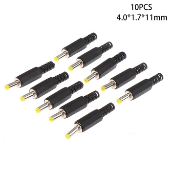 10BUC Înaltă Calitate DC Putere de sex Masculin Plug 4.0*1.7 MM Adaptor Conector Plug de Lipit Wire Plug