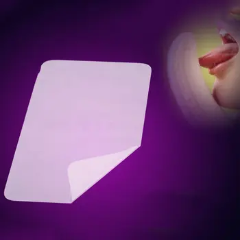 Latex, Fulgi de Fructe Orală Film în condiții de Siguranță Non-toxice Consumabile pentru Adulți Ușor De utilizat
