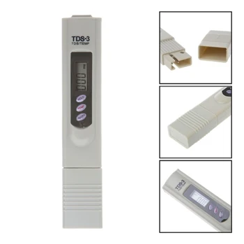 Portabil Apă Hidroponice Digital TDS Tester Pen 0-990ppm Gama Analizor de Monitor pentru uz Casnic Potabilă Piscină Acvariu