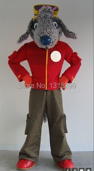 mascota Freddie bedlington câine mascota costum rochie fancy personalizat de lux costum cosplay tema mascotte carnaval